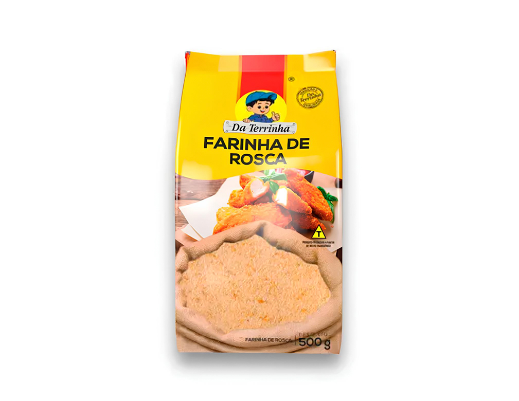 FARINHA DE ROSCA DA TERRINHA 500 G (FDO 12 PCT)